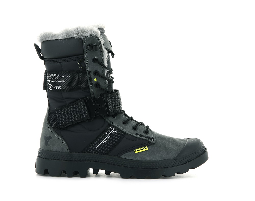 Botas De Invierno Palladium PAMPA EUROPA TACTICAL Hombre Negras | Ecuador-57023