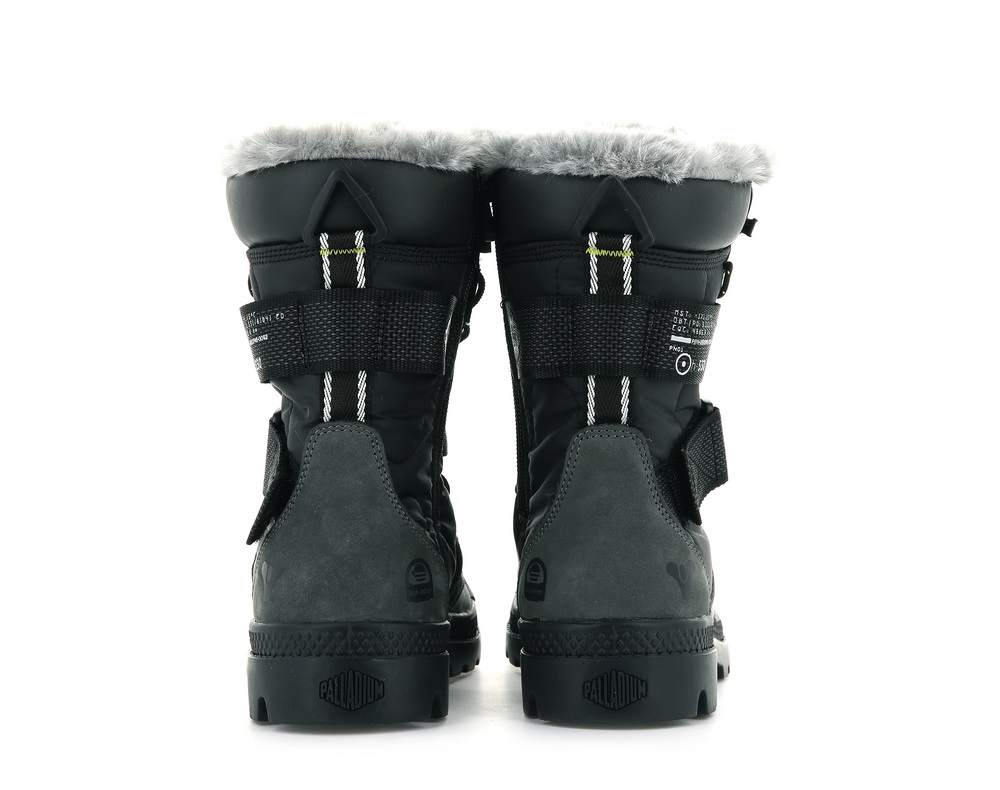 Botas De Invierno Palladium PAMPA EUROPA TACTICAL Mujer Negras | Ecuador-71039