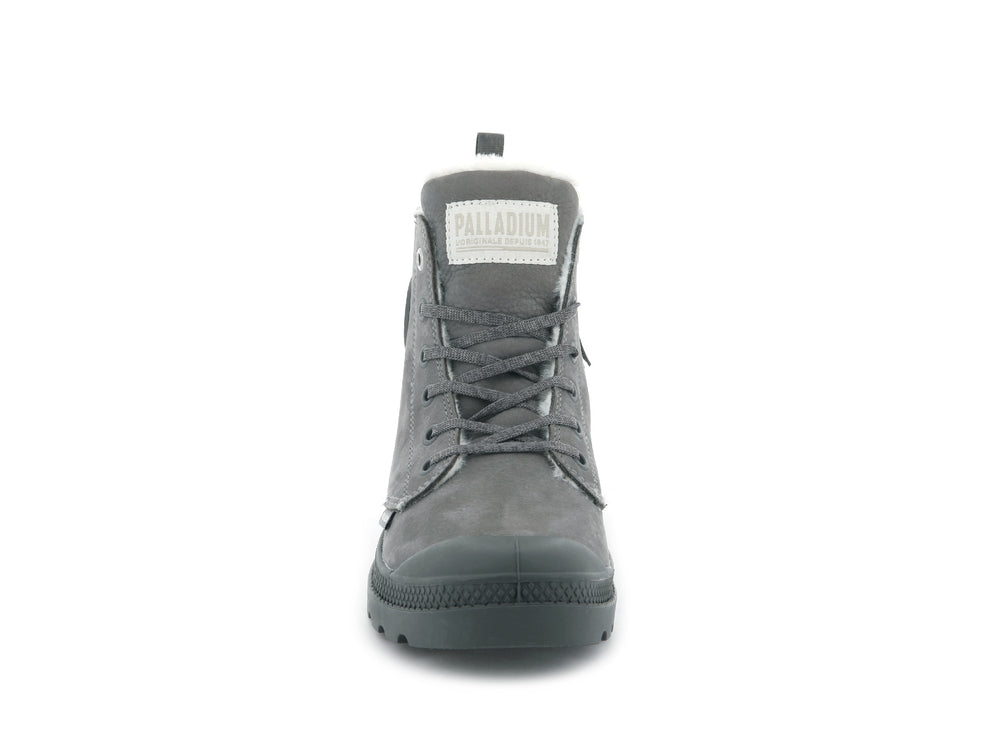 Botas De Invierno Palladium PAMPA HI ZIP WL Mujer Gris | Ecuador-78913