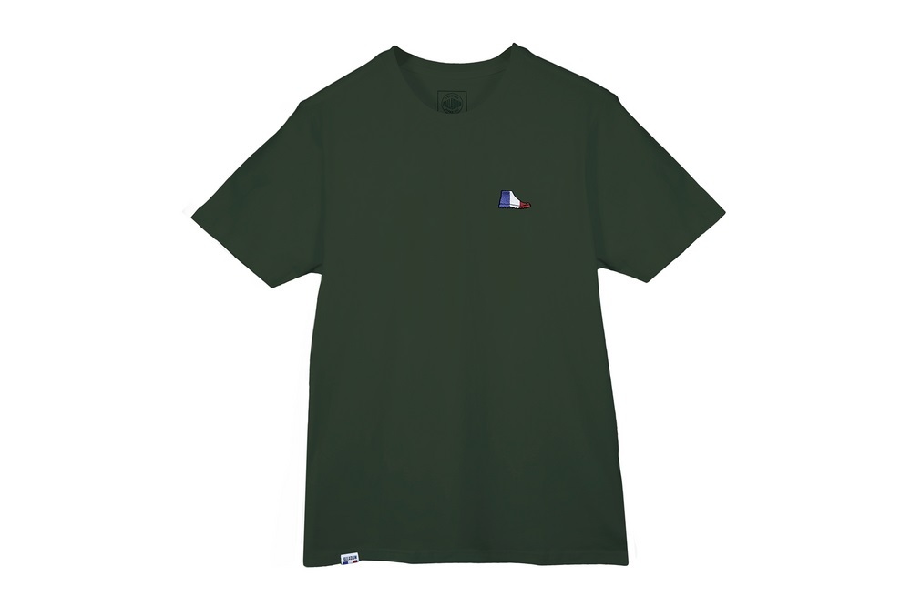 Camiseta Palladium FRENCH PAMPA T-SHIRT Hombre Verde Menta | Ecuador-06724