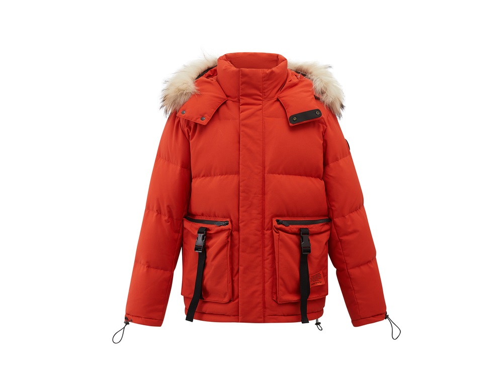 Chaquetas Palladium ORANGE DOWN JACKET Hombre Naranjas | Ecuador-51604