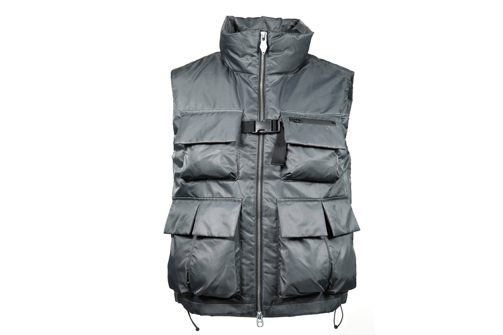 Chaquetas Palladium POCKETS VEST Hombre Gris | Ecuador-39174