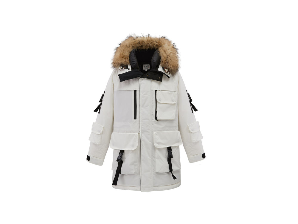 Chaquetas Palladium PREMIUM DOWN JACKET Hombre Blancas | Ecuador-40319