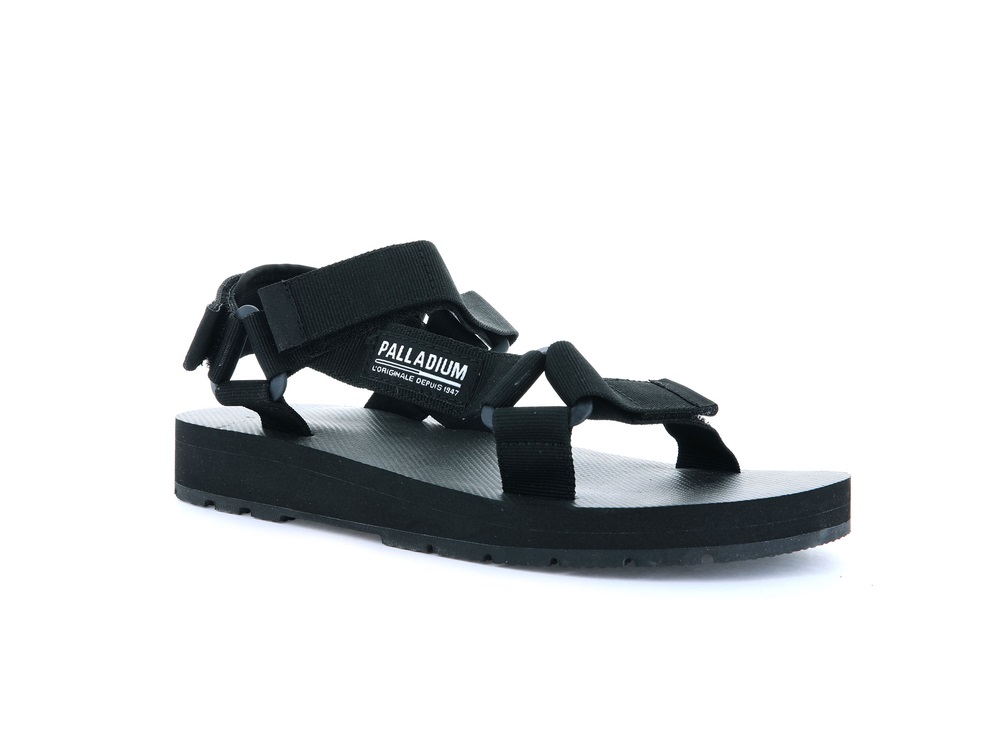 Sandalia Palladium OUTDOORSY URBANITY Hombre Negras | Ecuador-25678