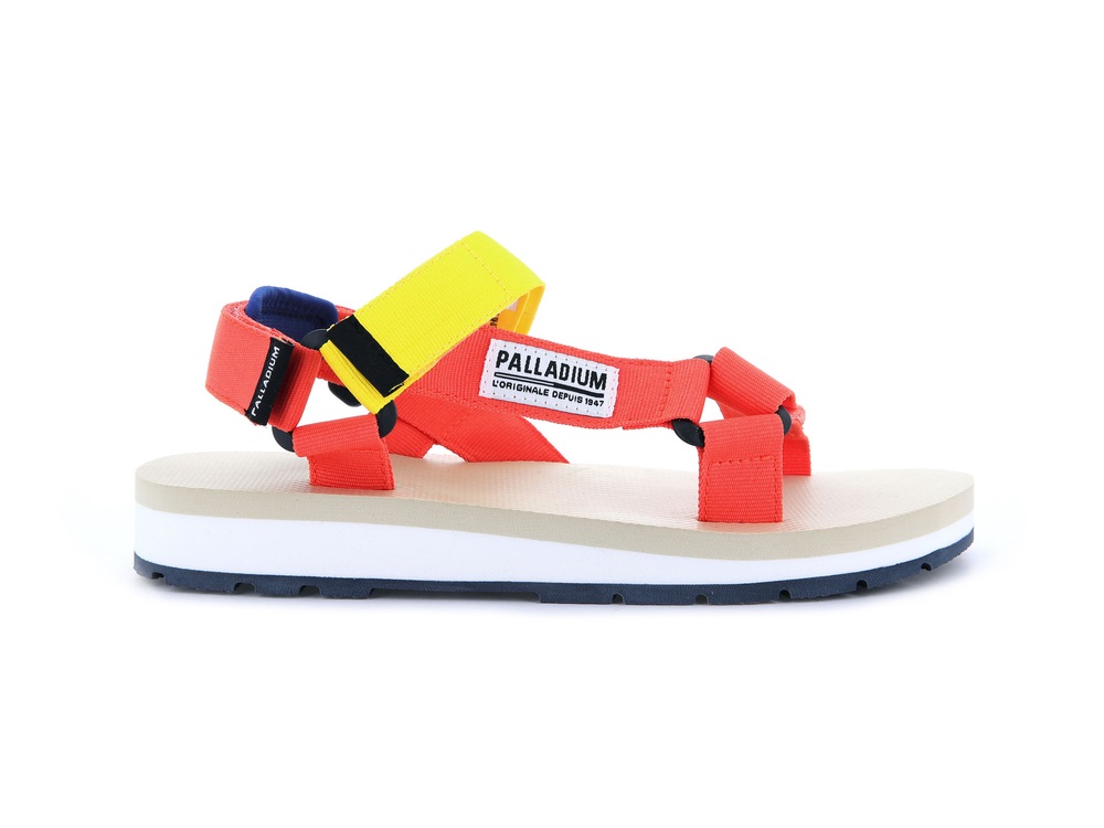 Sandalia Palladium OUTDOORSY URBANITY Hombre Firecracker / Aurora | Ecuador-27195