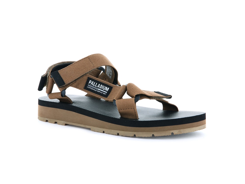 Sandalia Palladium OUTDOORSY URBANITY Hombre Verde Oliva | Ecuador-82179