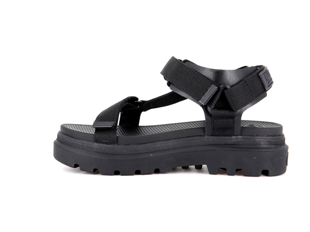 Sandalia Palladium PALLACRUISE STRAP Mujer Negras | Ecuador-21870