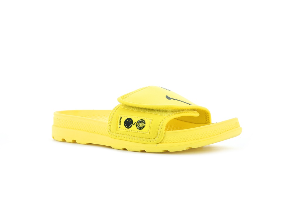 Sandalia Palladium SMILEY ® SOLEA BE KIND Hombre Amarillo | Ecuador-14587