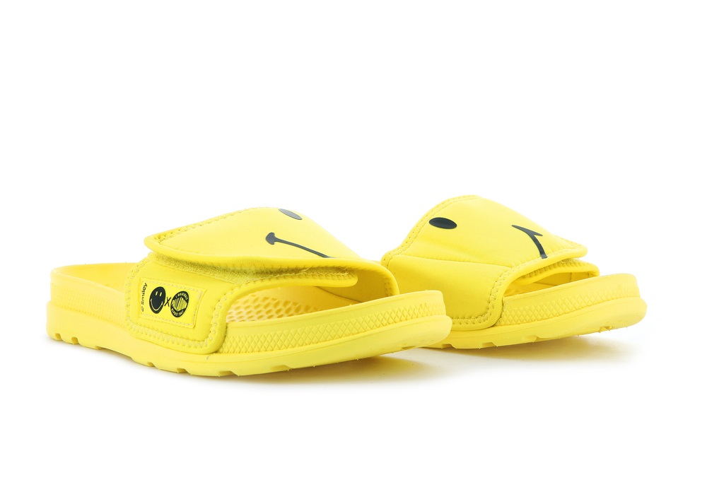 Sandalia Palladium SMILEY ® SOLEA BE KIND Hombre Amarillo | Ecuador-14587