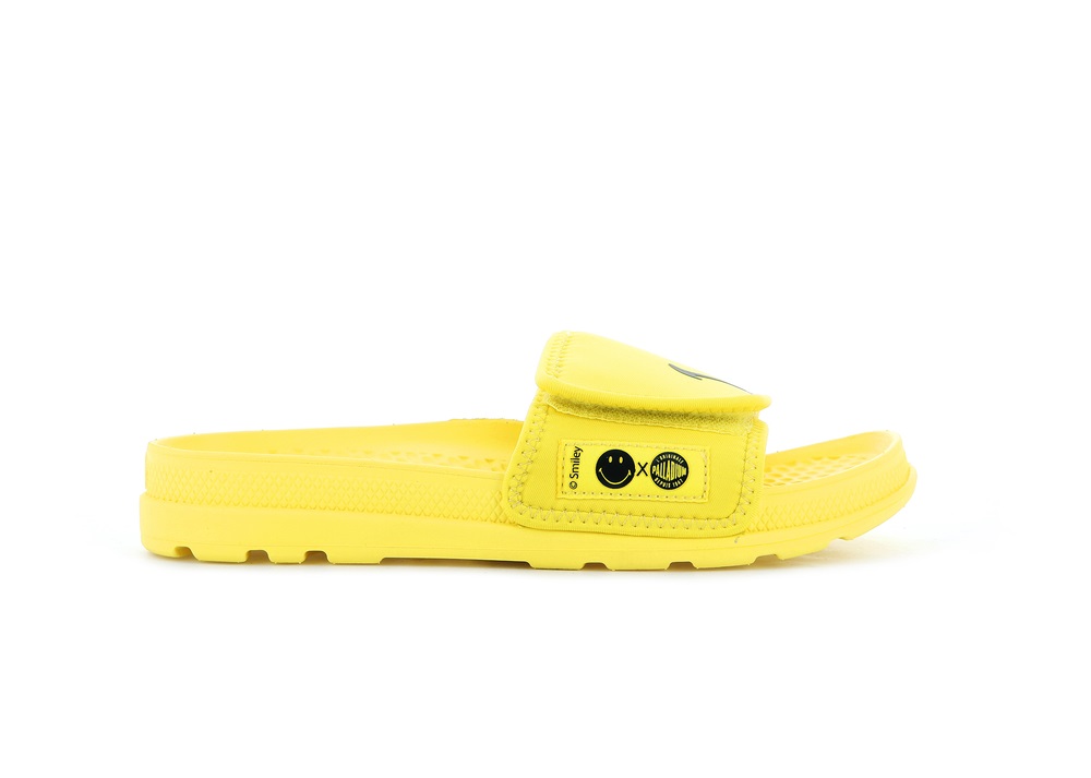 Sandalia Palladium SMILEY ® SOLEA BE KIND Hombre Amarillo | Ecuador-14587