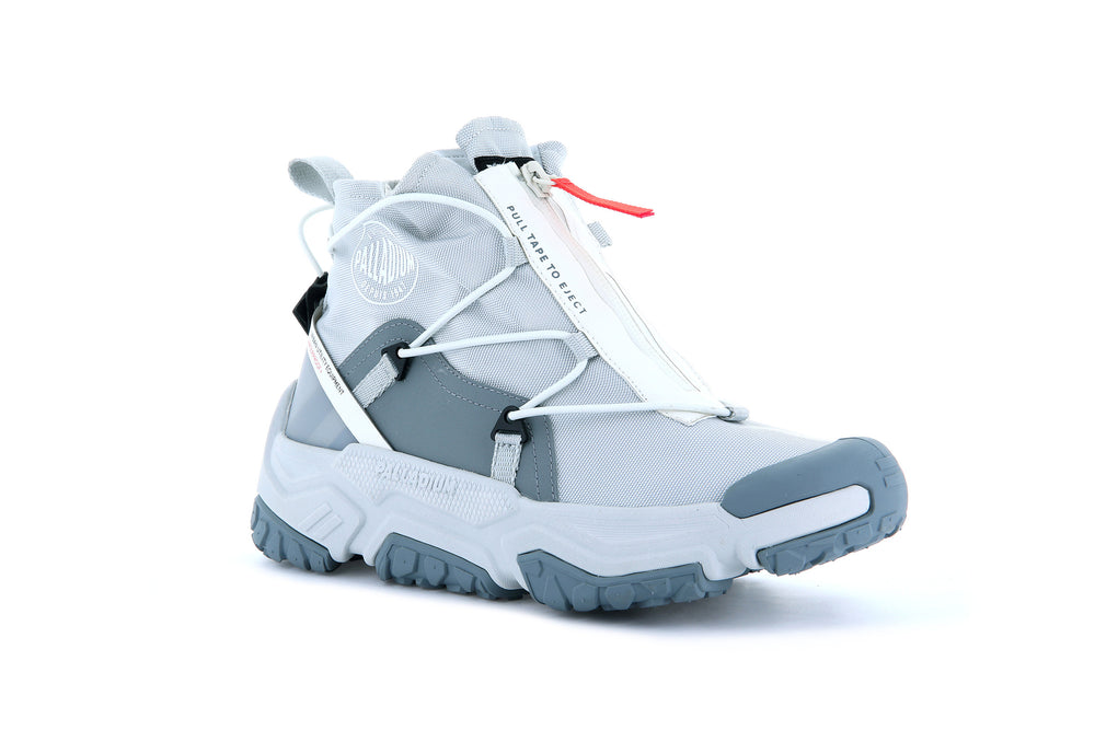 Zapatillas Palladium OFF-GRID HI ZIP WATERPROOF + Hombre Gris | Ecuador-31725