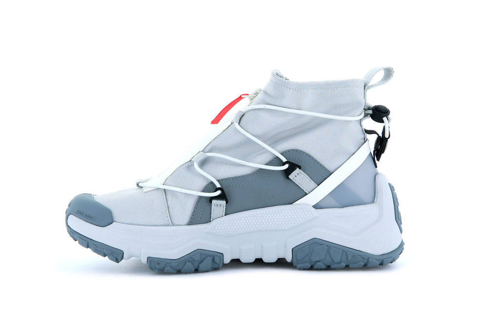 Zapatillas Palladium OFF-GRID HI ZIP WATERPROOF + Hombre Gris | Ecuador-31725