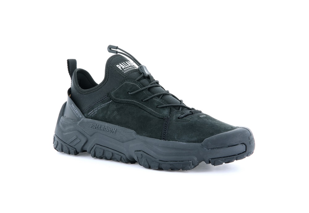 Zapatillas Palladium OFF-GRID LO LEATHER Hombre Negras | Ecuador-27653