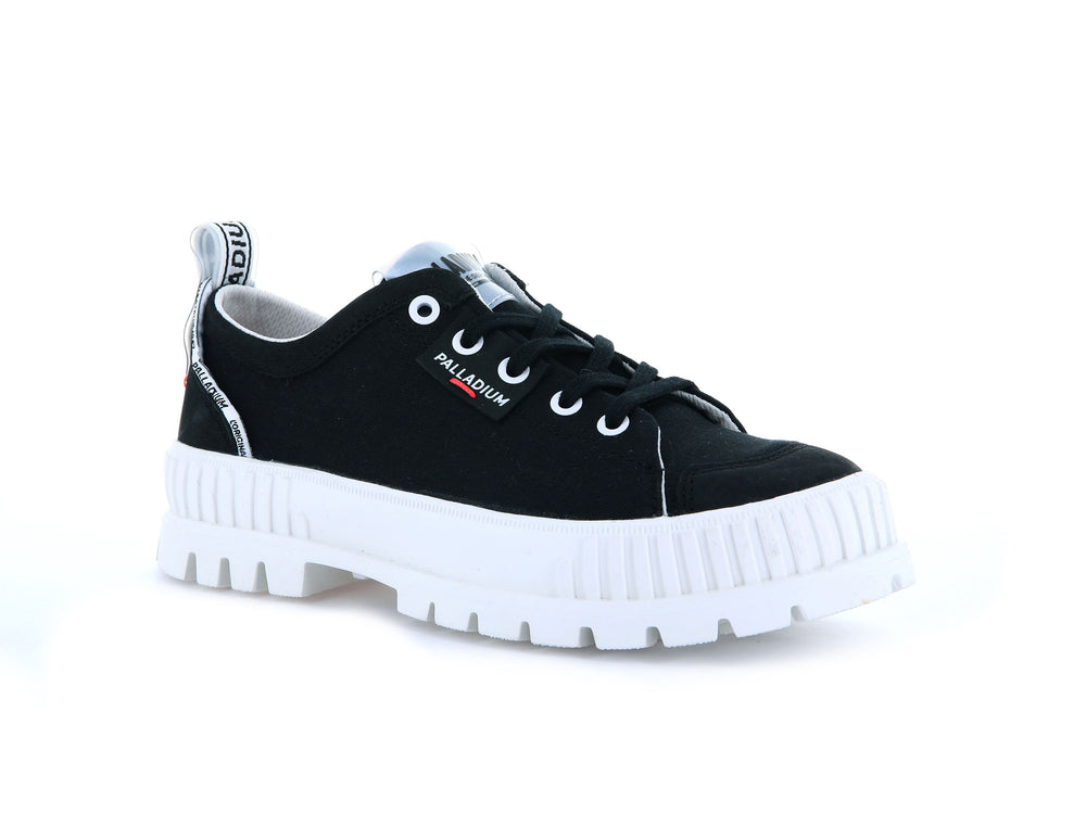 Zapatillas Palladium PALLASHOCK LOW MTP Mujer Negras | Ecuador-30189