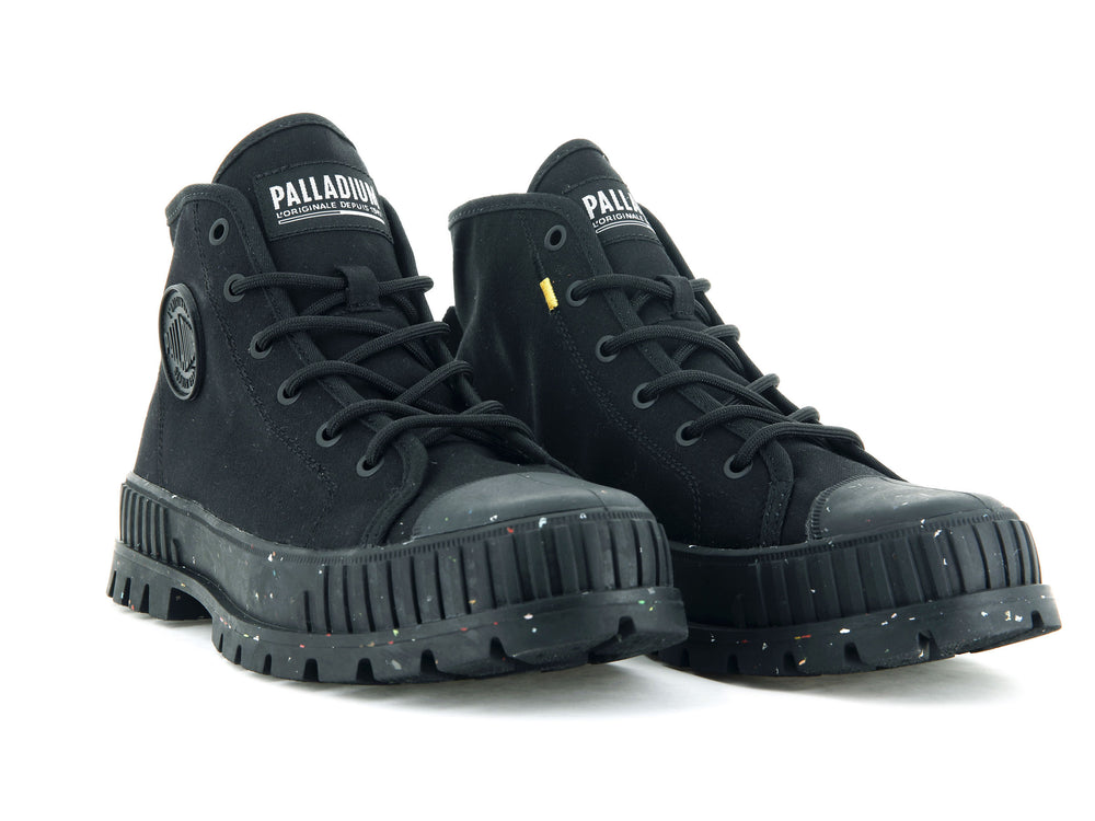 Zapatillas Palladium PALLASHOCK SUPPLY Hombre Negras | Ecuador-28957