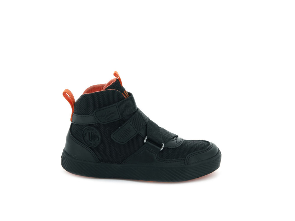 Zapatillas Palladium PALLASTREET MID ST Niños Negras | Ecuador-18630