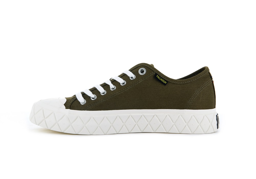 Zapatillas Palladium PALLA ACE CANVAS Hombre Verde Oliva | Ecuador-32867