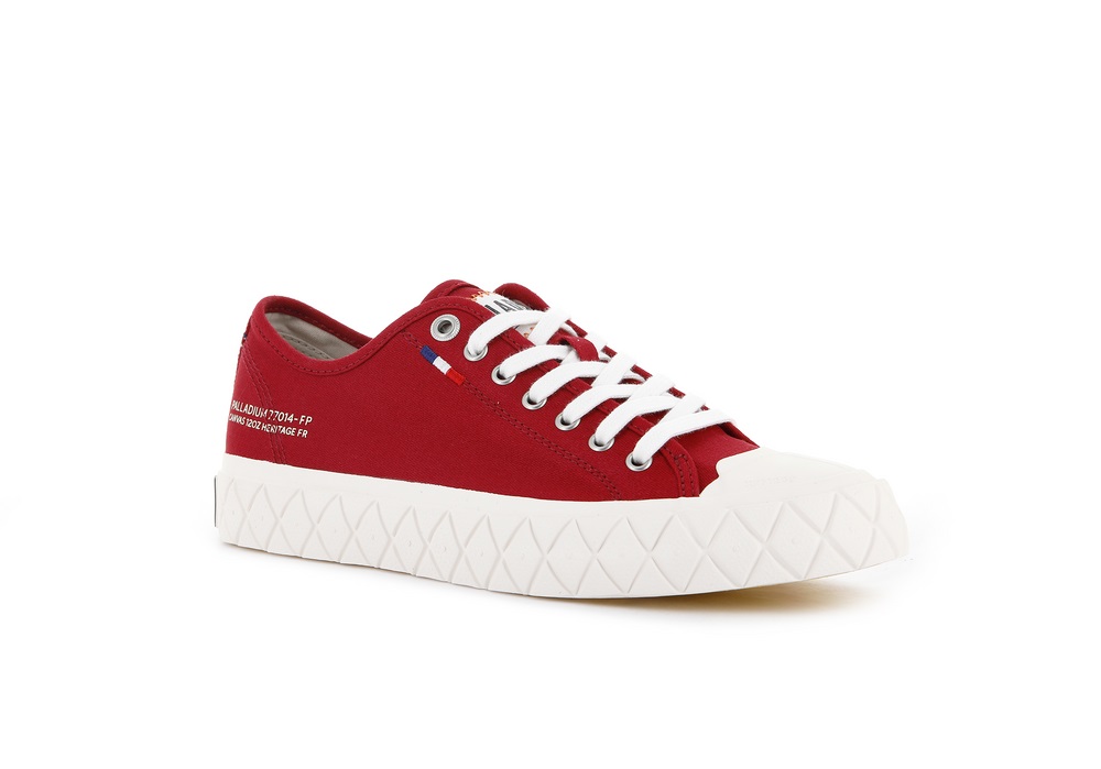 Zapatillas Palladium PALLA ACE CANVAS Hombre Rojas | Ecuador-45916