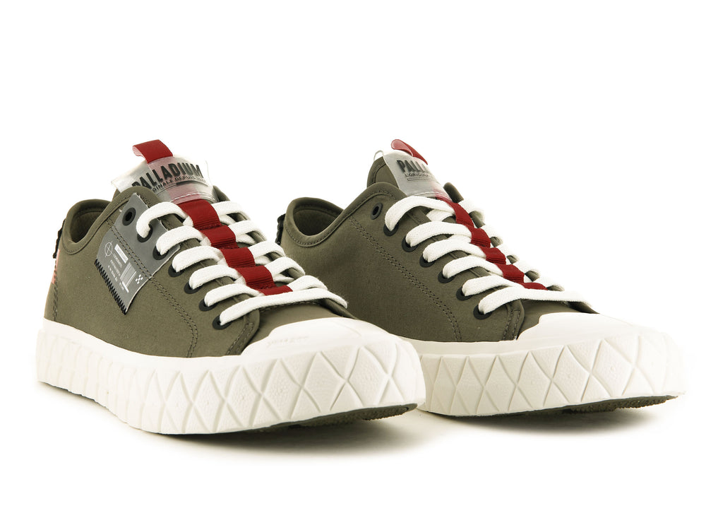 Zapatillas Palladium PALLA ACE LO TICKET TO EARTH Hombre Verde | Ecuador-14205