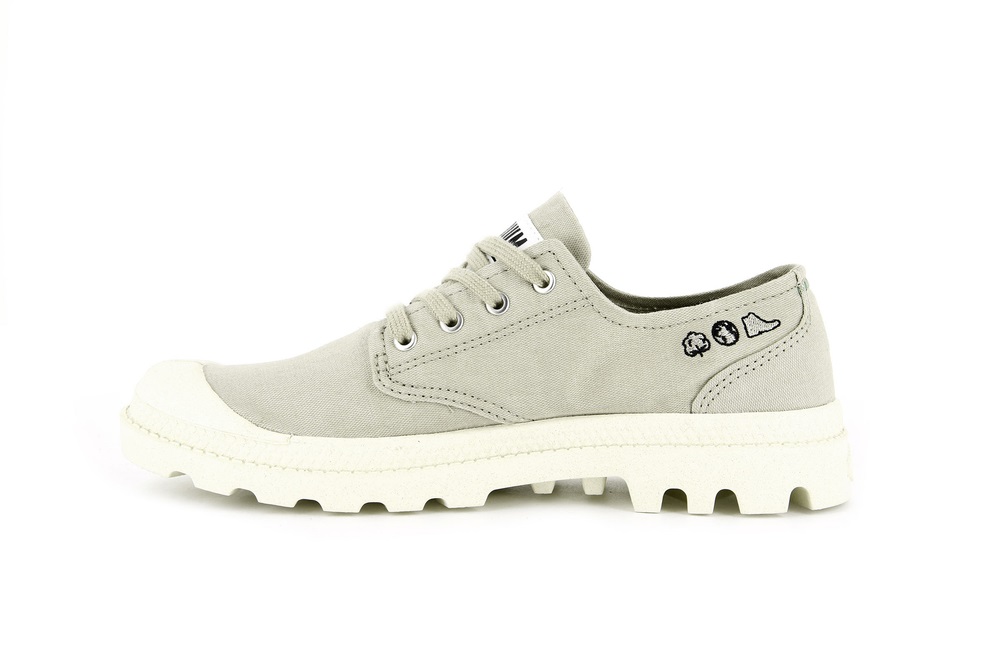 Zapatillas Palladium PAMPA OXFORD ORGANIC II Hombre Eucalyptus | Ecuador-49263