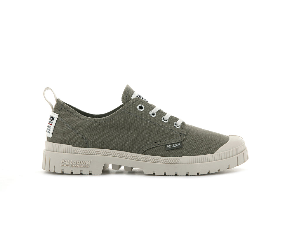 Zapatillas Palladium PAMPA SP20 LOW CANVAS Hombre Verde | Ecuador-40362