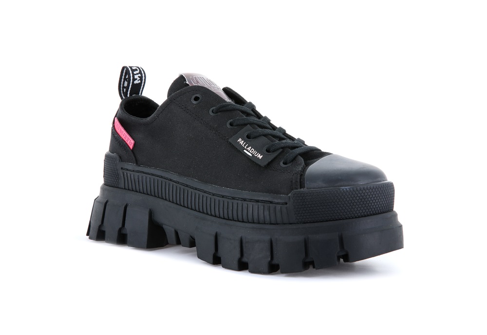 Zapatillas Palladium REVOLT LO TX Mujer Negras | Ecuador-35186