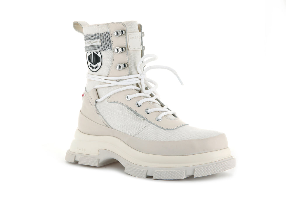 Zapatos Altas Palladium GAO EVA HIGH BOOT Mujer Blancas | Ecuador-47501