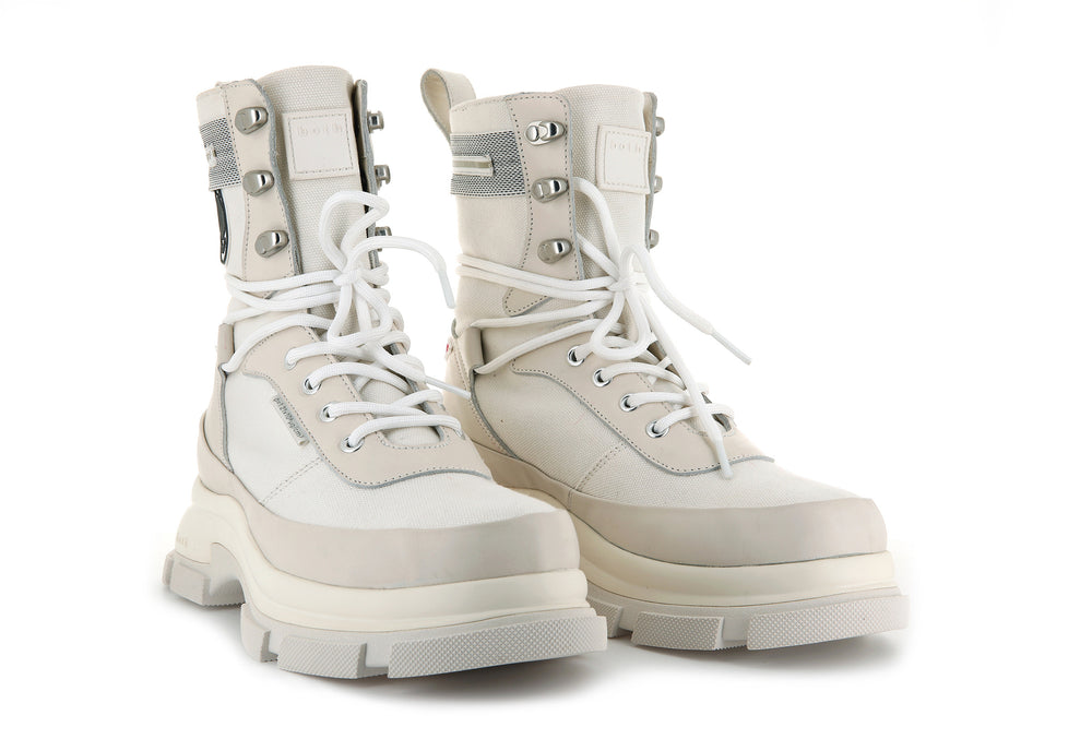 Zapatos Altas Palladium GAO EVA HIGH BOOT Mujer Blancas | Ecuador-47501