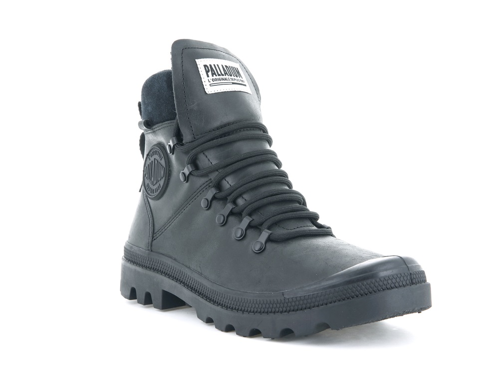 Zapatos Altas Palladium LEGION HIKER Mujer Negras | Ecuador-27891