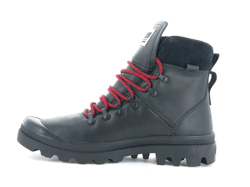 Zapatos Altas Palladium LEGION HIKER Mujer Negras | Ecuador-27891