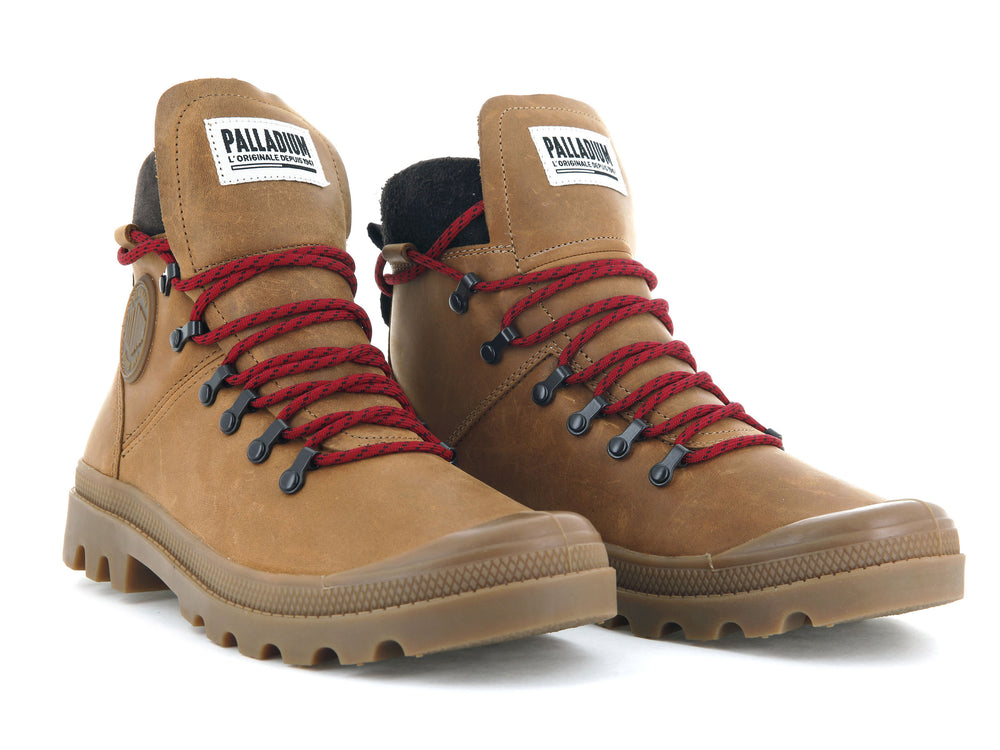 Zapatos Altas Palladium LEGION HIKER Mujer Marrones | Ecuador-47258