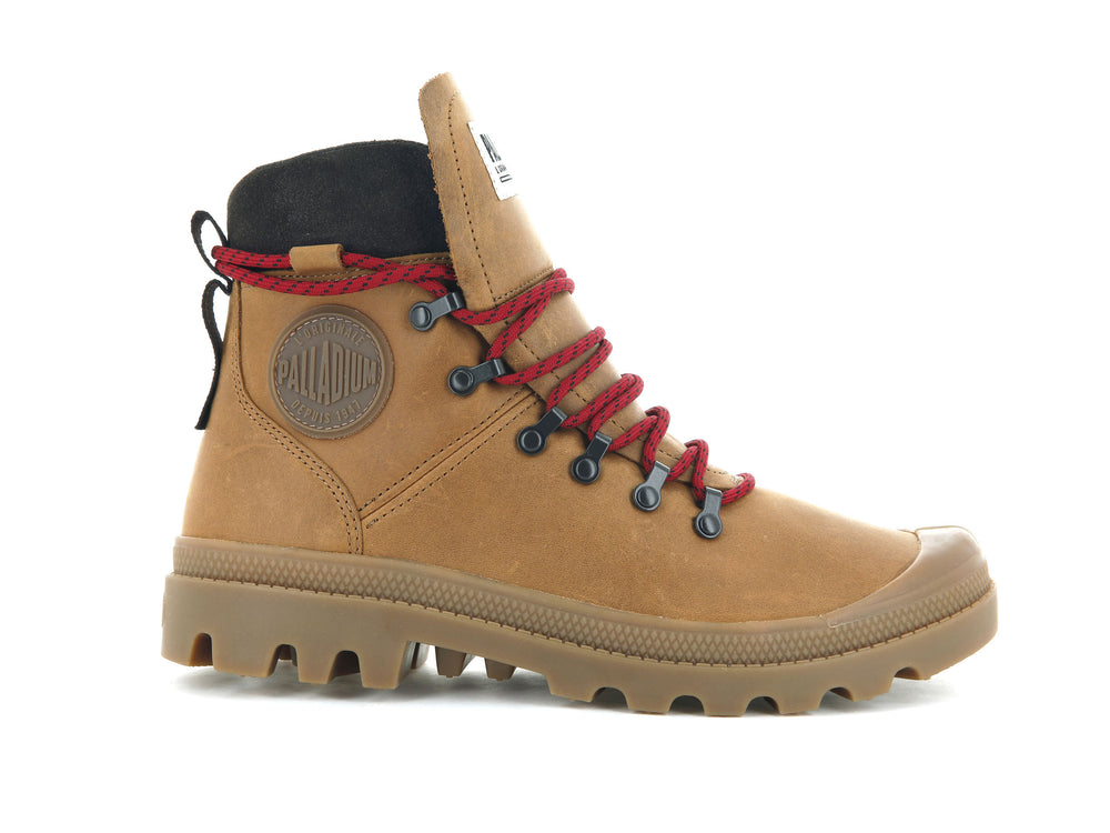 Zapatos Altas Palladium LEGION HIKER Mujer Marrones | Ecuador-47258