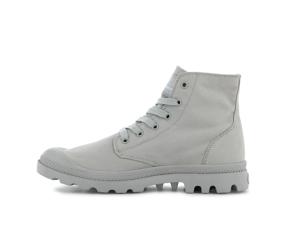 Zapatos Altas Palladium MONO CHROME Hombre Rainy Day | Ecuador-61403