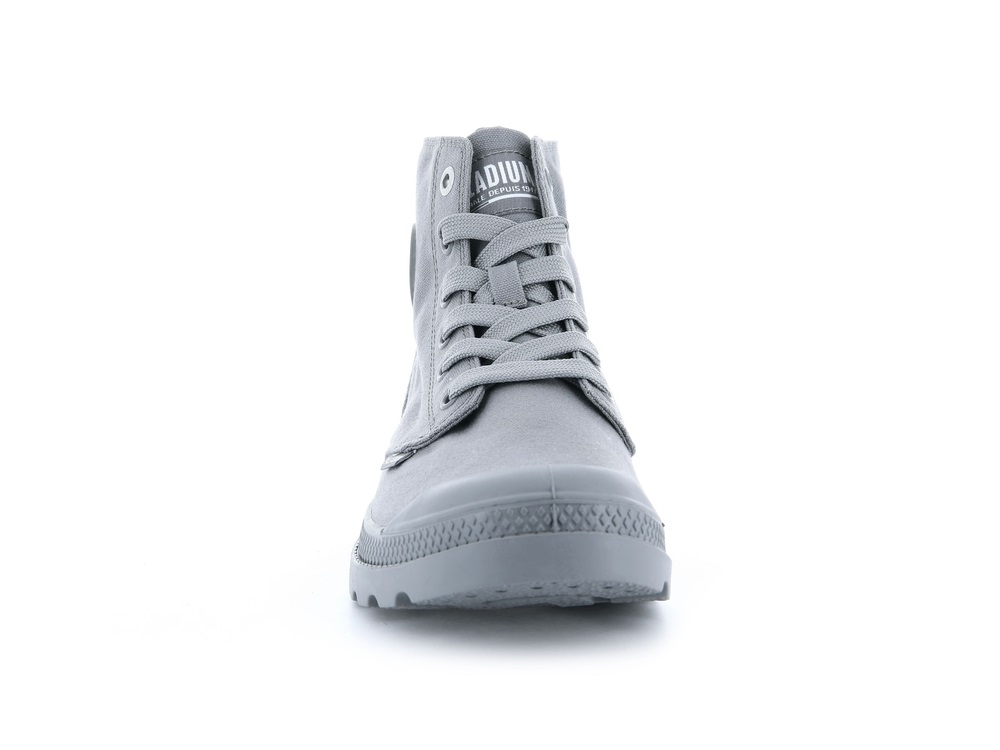 Zapatos Altas Palladium MONO CHROME Mujer Gris | Ecuador-96432