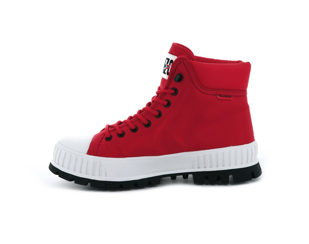 Zapatos Altas Palladium PALLASHOCK HI BY KENZO Hombre Rojas | Ecuador-36709