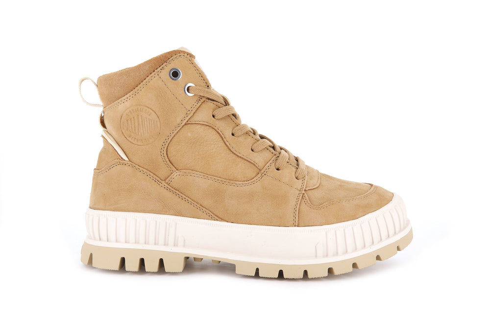 Zapatos Altas Palladium PALLASHOCK HI SNK Mujer Marrones | Ecuador-09238