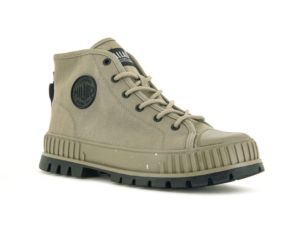 Zapatos Altas Palladium PALLASHOCK SUPPLY Hombre Dune | Ecuador-84215