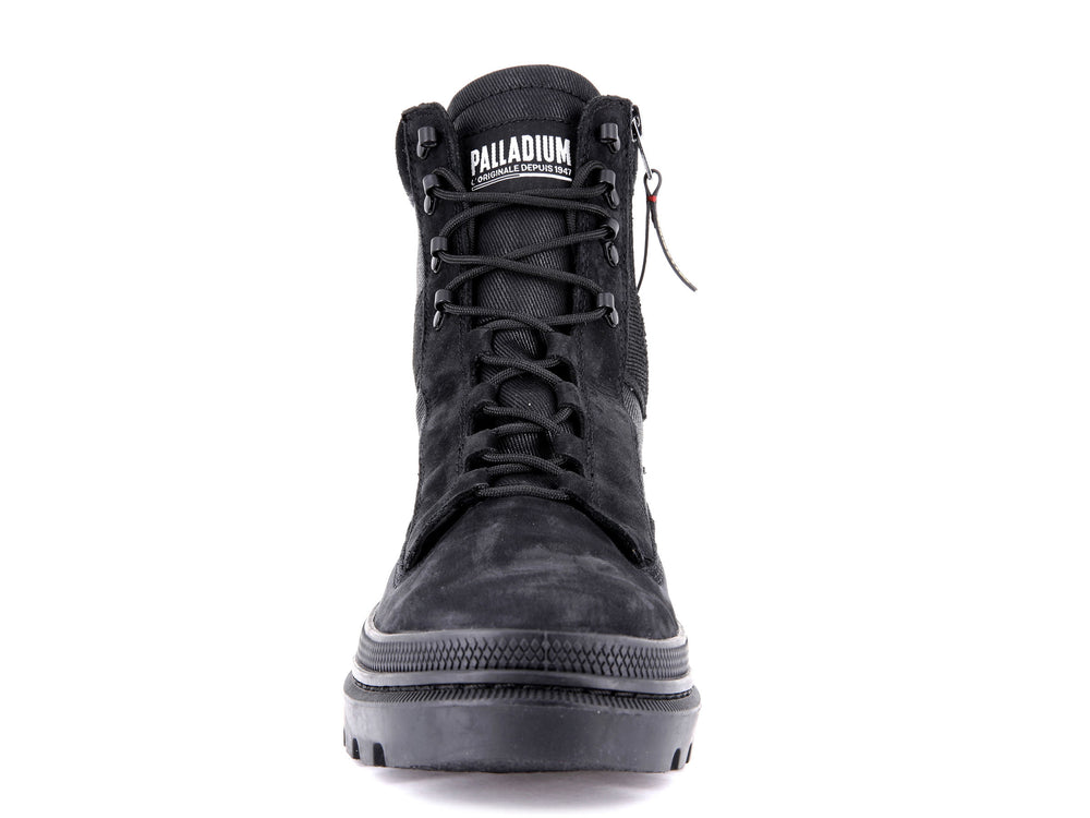 Zapatos Altas Palladium PALLATROOPER TACTICAL Hombre Negras | Ecuador-37218