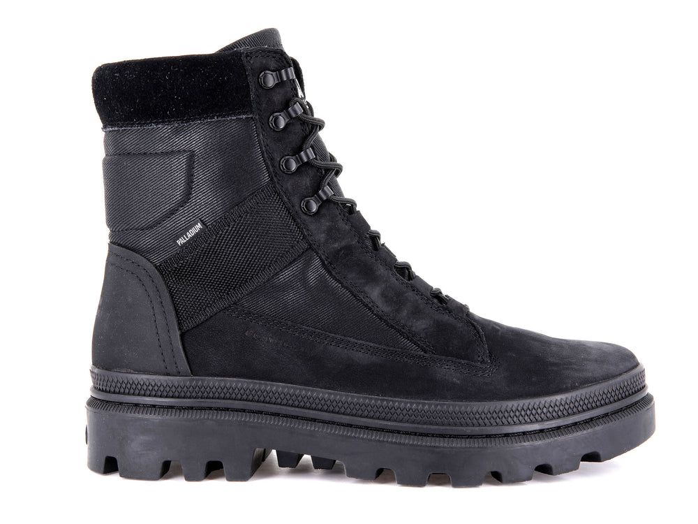 Zapatos Altas Palladium PALLATROOPER TACTICAL Hombre Negras | Ecuador-37218