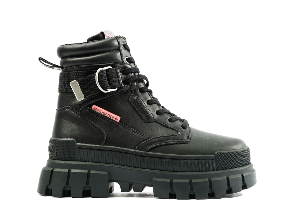 Zapatos Altas Palladium REVOLT SPORT RANGER Mujer Negras | Ecuador-48679