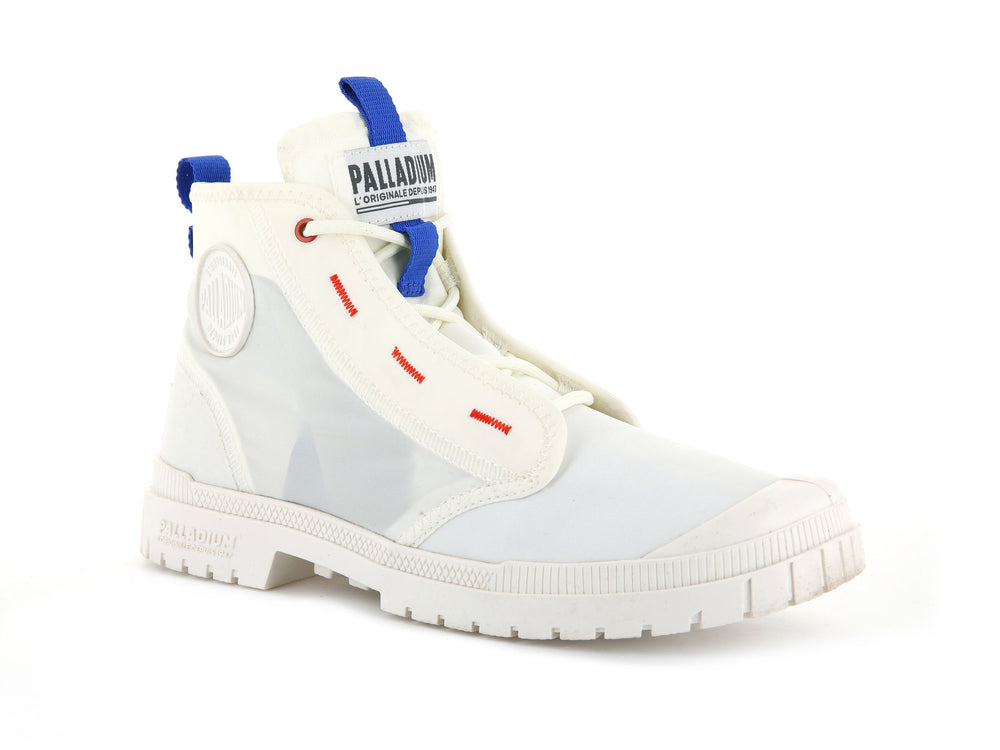 Zapatos Altas Palladium SP20 HI SPORT Mujer Blancas | Ecuador-09428