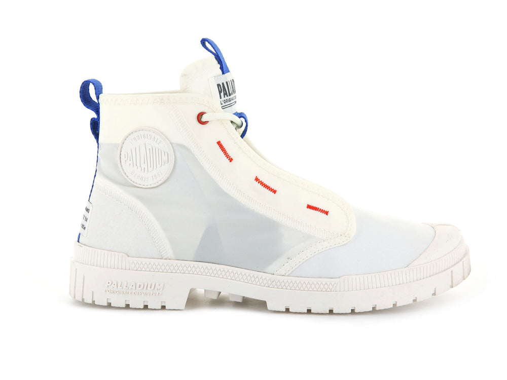 Zapatos Altas Palladium SP20 HI SPORT Mujer Blancas | Ecuador-09428