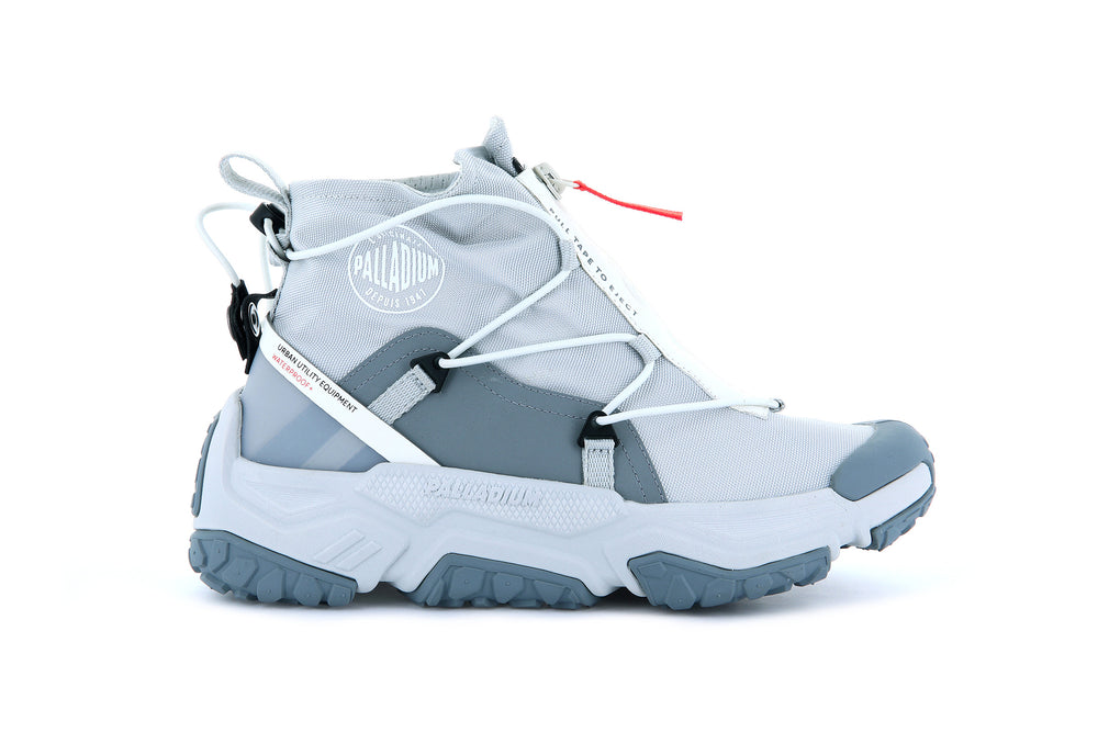 Zapatos Bajos Palladium OFF-GRID HI ZIP WATERPROOF + Hombre Gris | Ecuador-62037