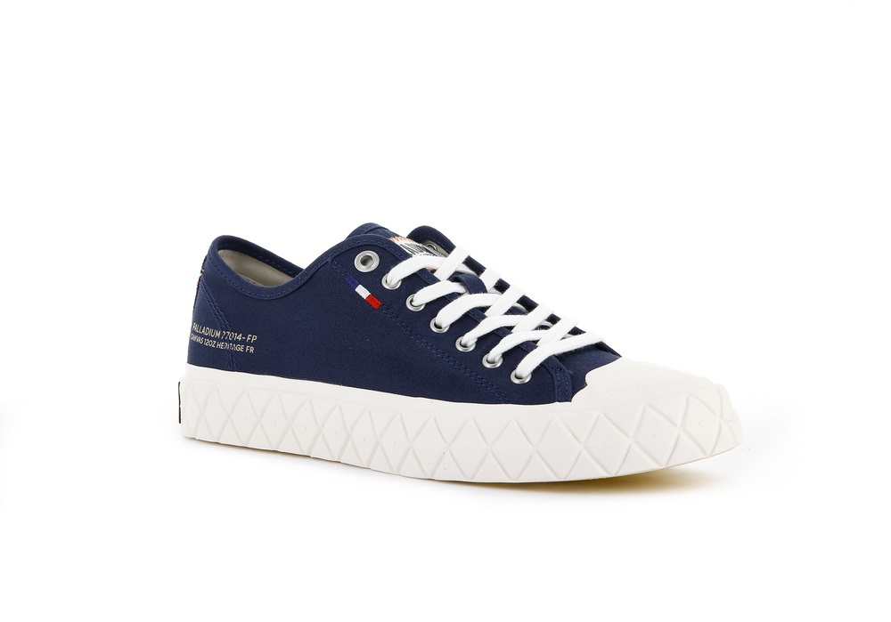 Zapatos Bajos Palladium PALLA ACE CANVAS Hombre Indigo | Ecuador-79283