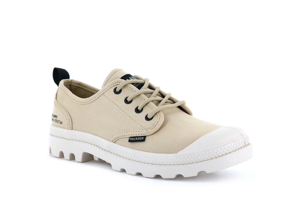 Zapatos Bajos Palladium PAMPA OXFORD HERITAGE SUPPLY Mujer Desert | Ecuador-16704