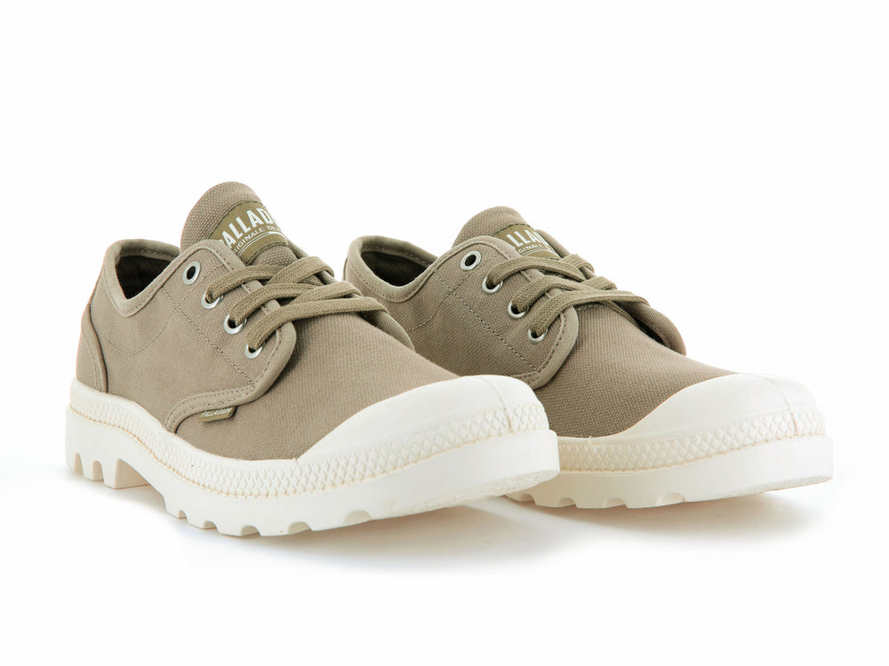 Zapatos Bajos Palladium PAMPA OXFORD Mujer Dune | Ecuador-03421