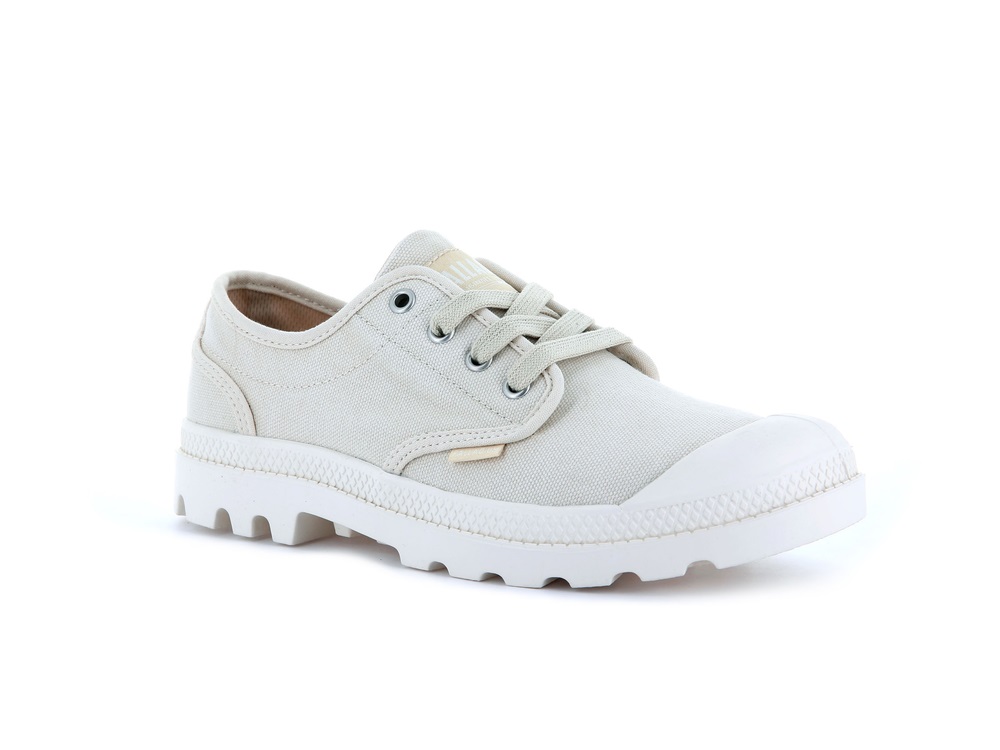 Zapatos Bajos Palladium PAMPA OXFORD Mujer Sahara | Ecuador-92087