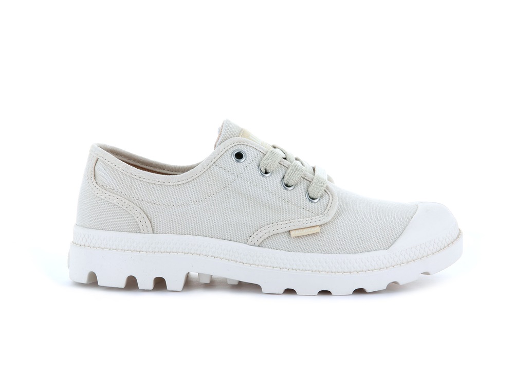 Zapatos Bajos Palladium PAMPA OXFORD Mujer Sahara | Ecuador-92087