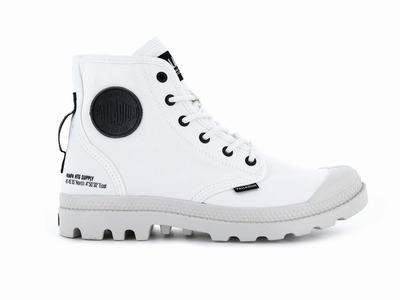 Botas Palladium PAMPA HI HTG SUPPLY Hombre Blancas | Ecuador-97521