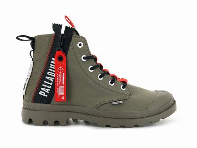 Botas Palladium PAMPA HI TICKET TO EARTH Hombre Verde | Ecuador-08136